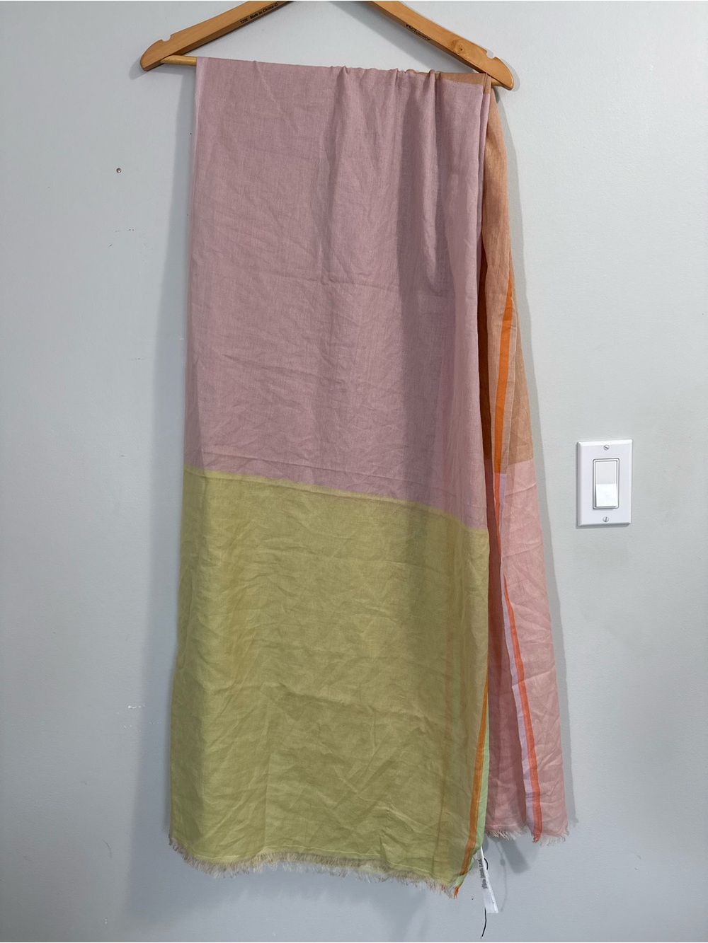 Becksöndergaard Denmark Color Blocked Big Scarf